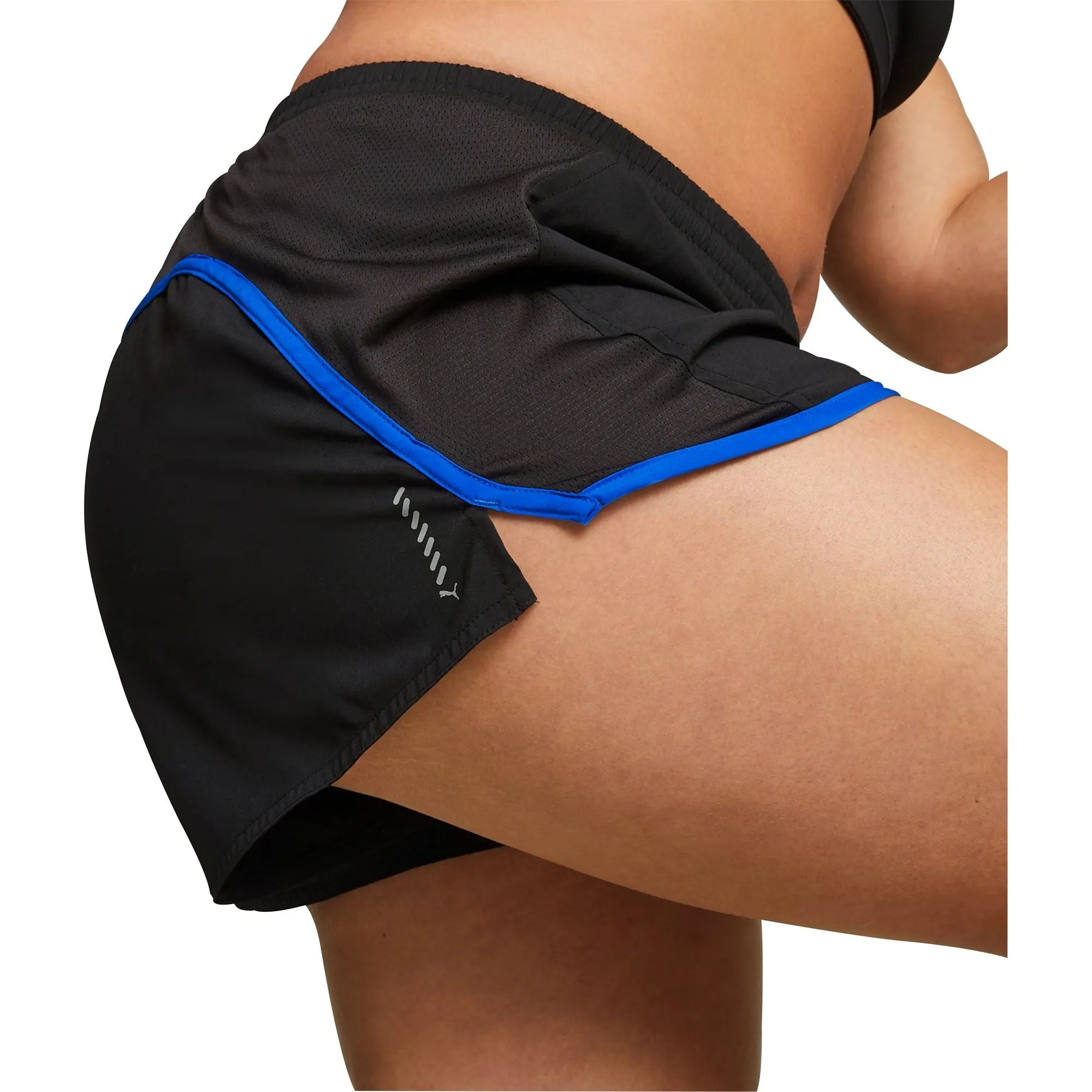 Puma Favourite Velocity 3 Inch Womens Running Shorts - Black