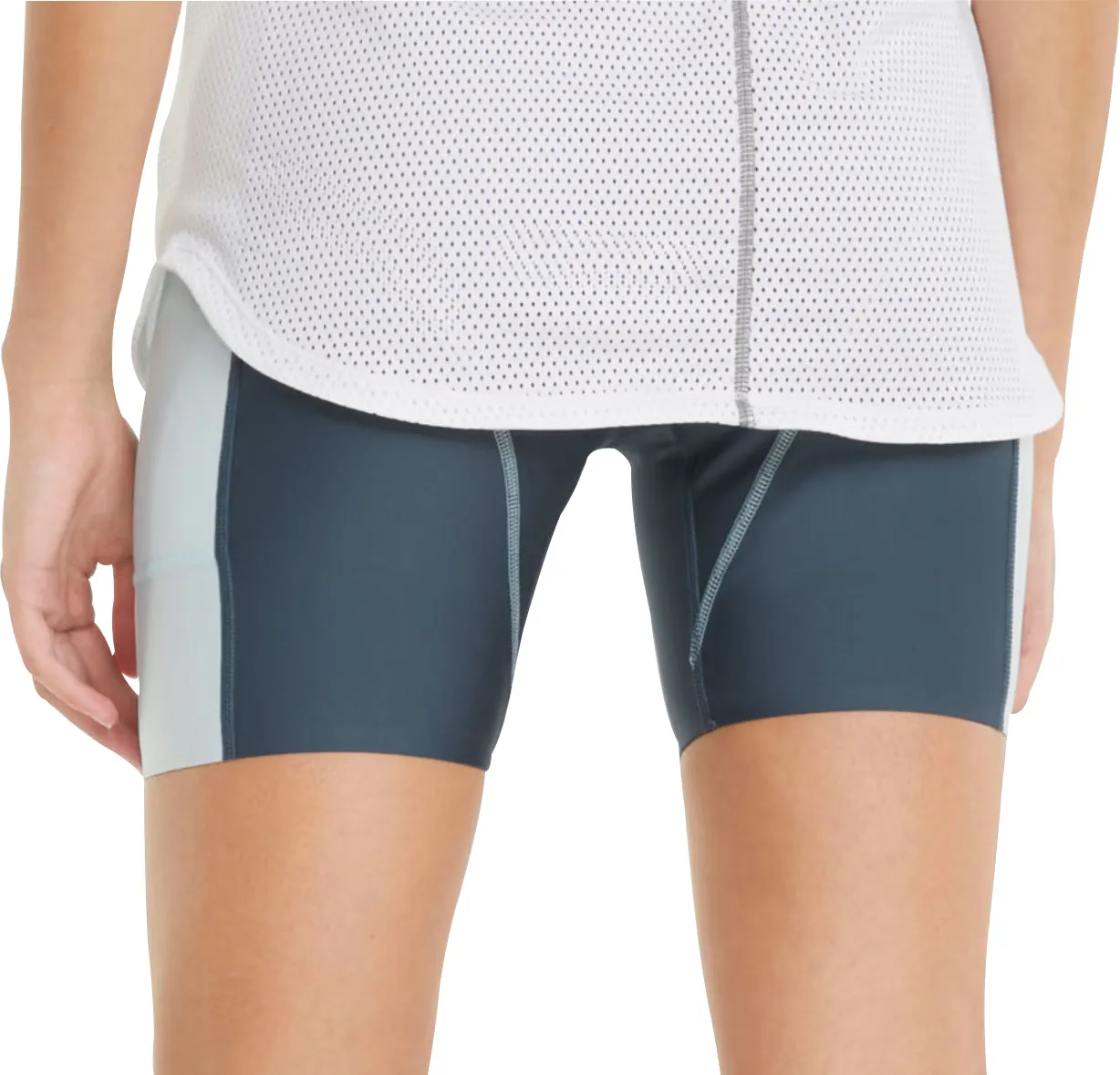 Puma Marathon 6 Inch Womens Short Running Tights - Blue