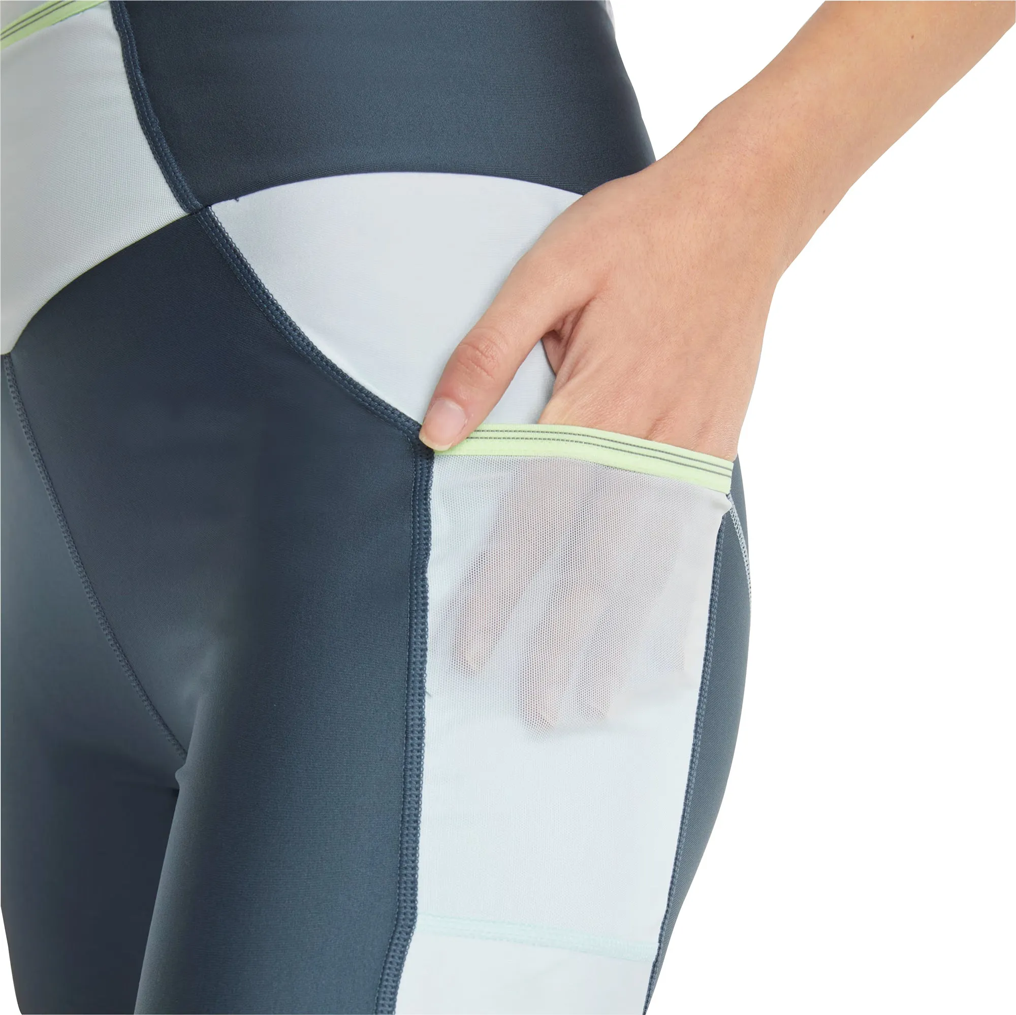 Puma Marathon 6 Inch Womens Short Running Tights - Blue