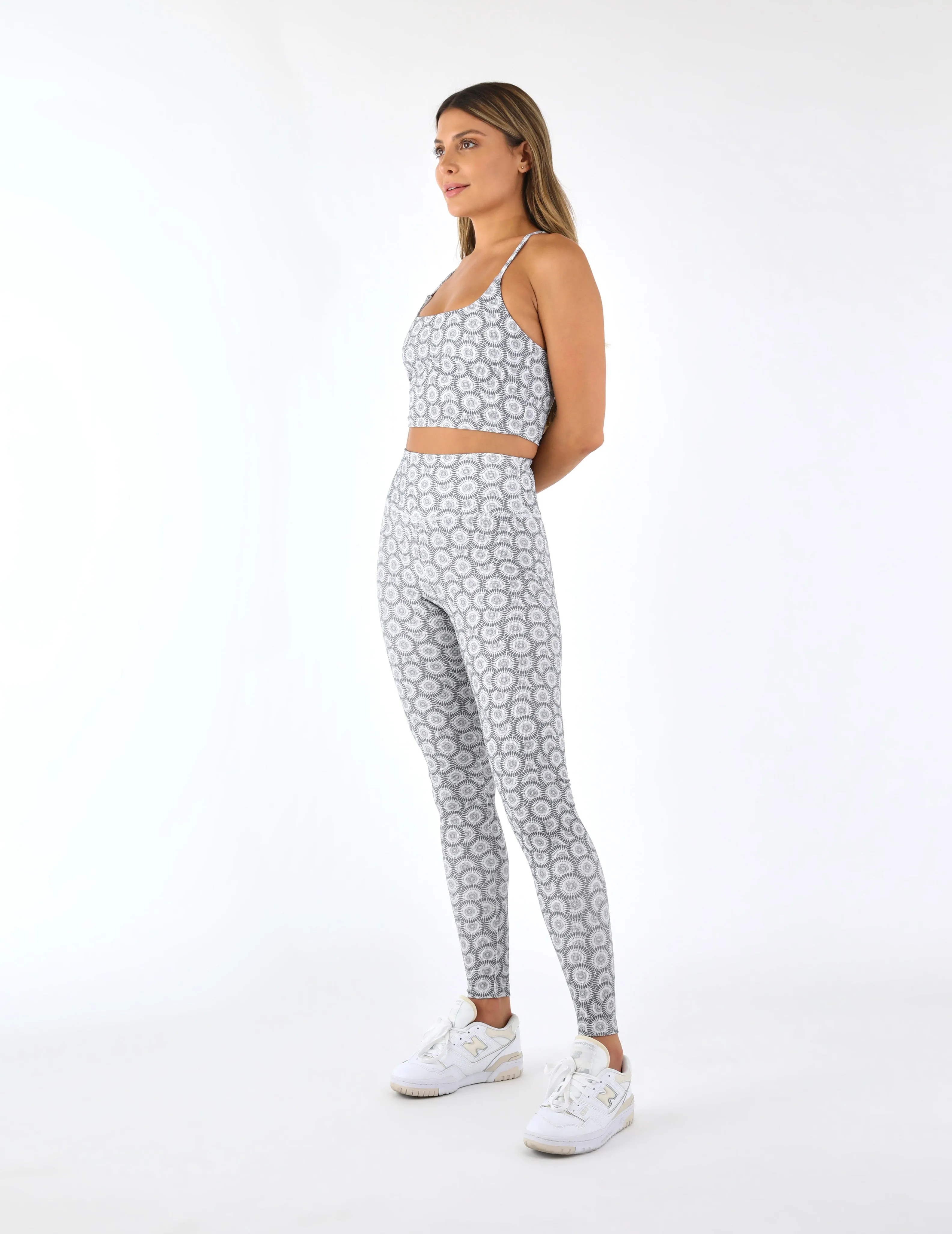 Pure Bra: Ash Grey/Carbon Florabom