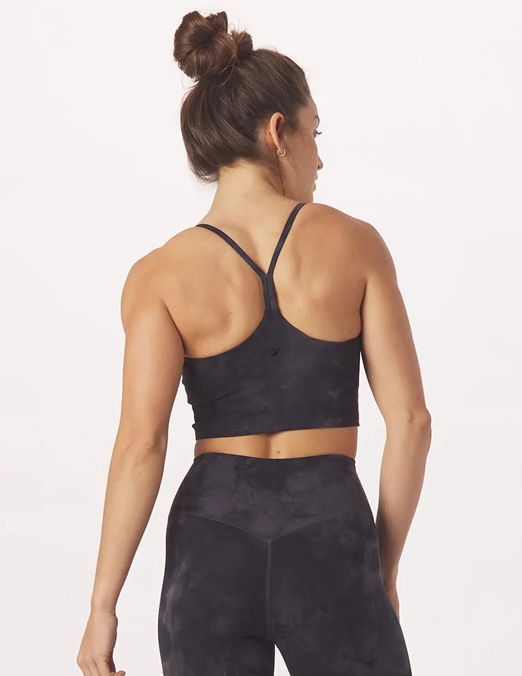 Pure Bra: Black Tie-Dye