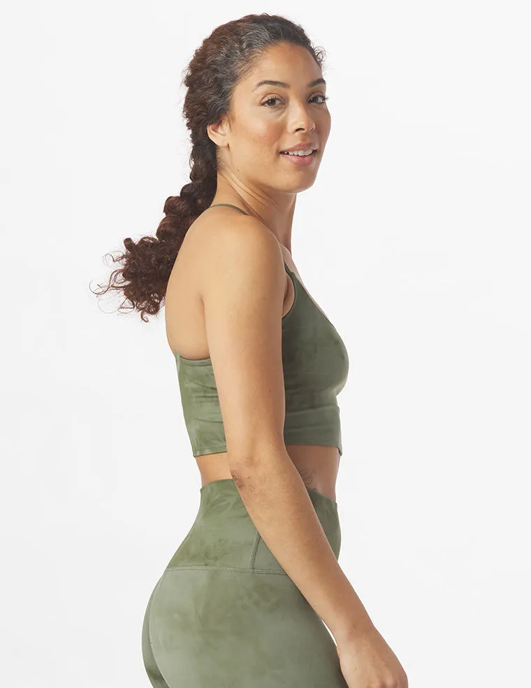 Pure Bra: Moss Tie-Dye