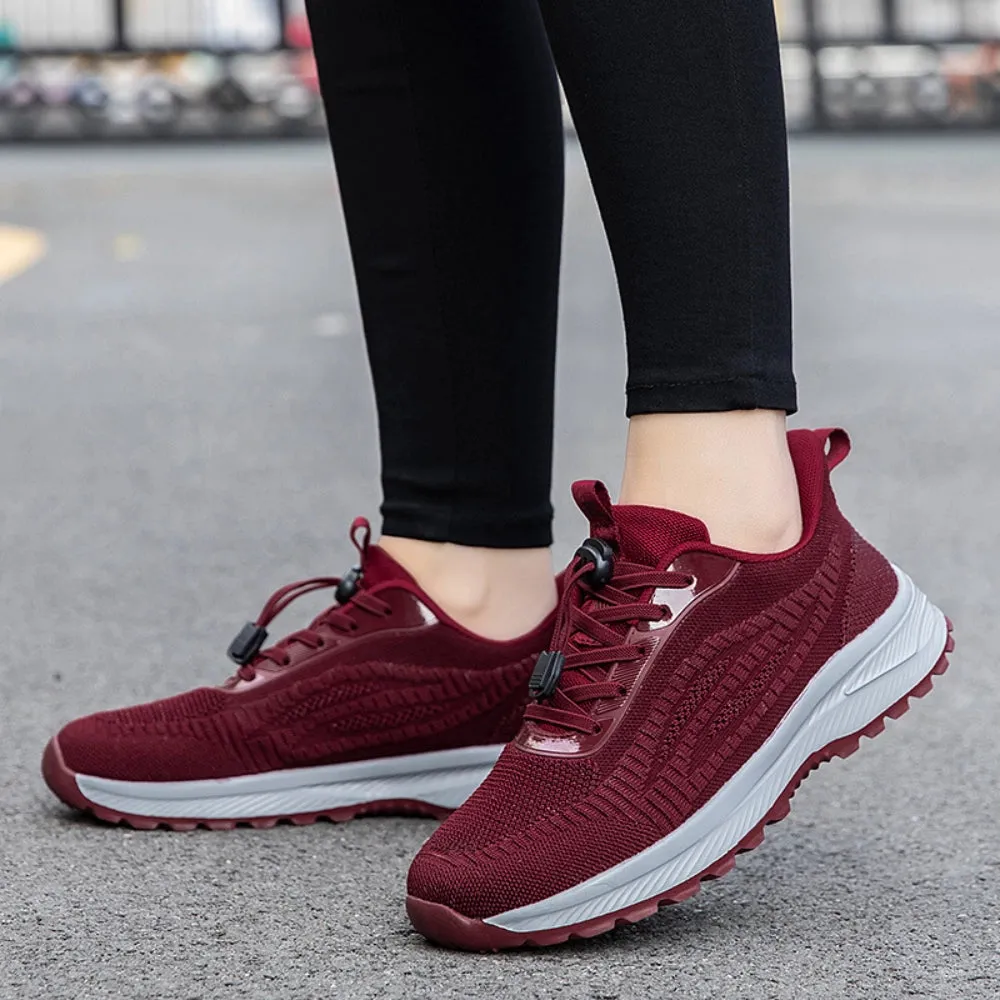 Purple Women's Lightweight Breathable Running Sneakers