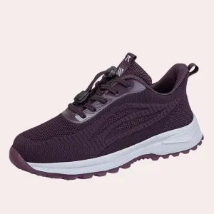 Purple Women's Lightweight Breathable Running Sneakers