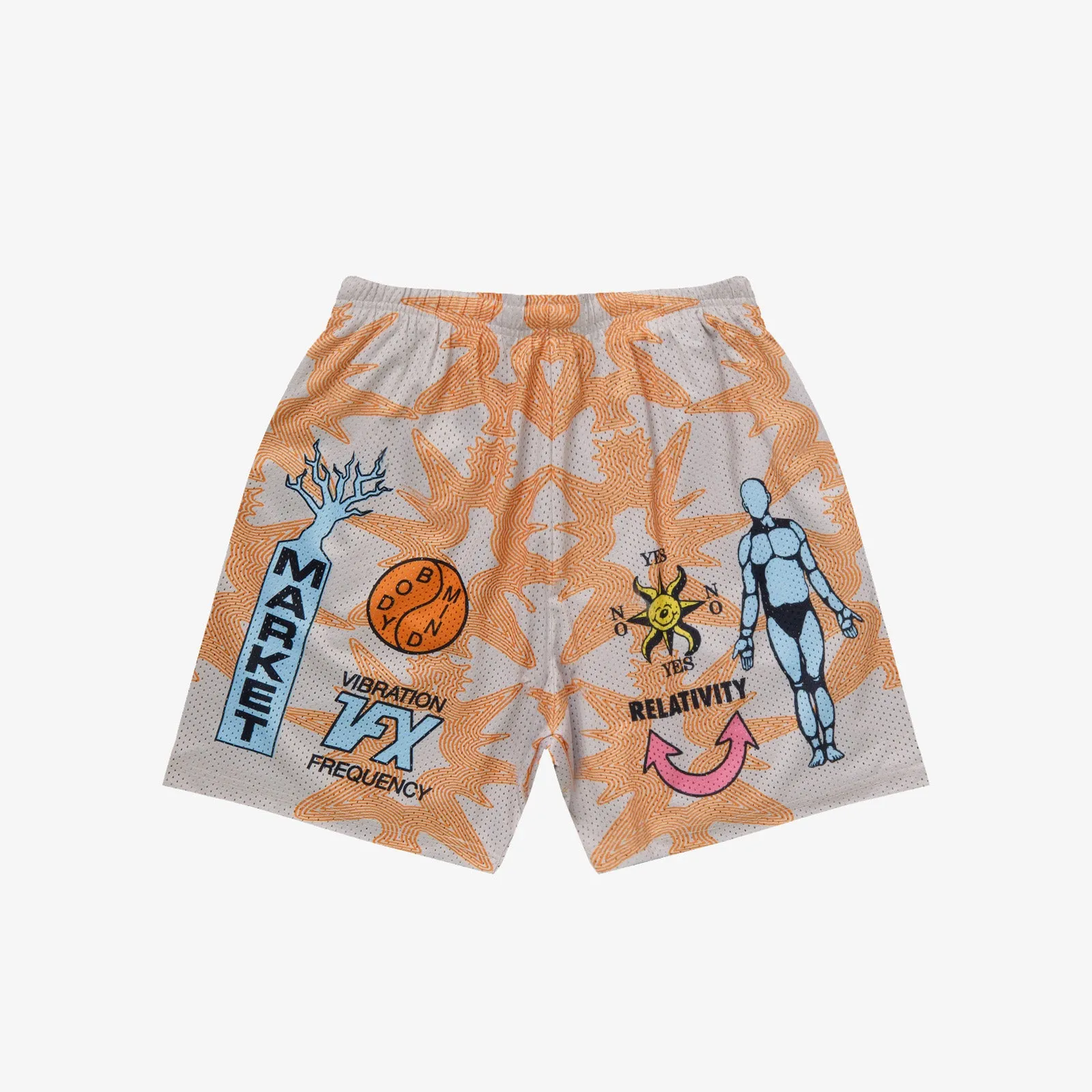 Quantum Mesh Shorts - Sand