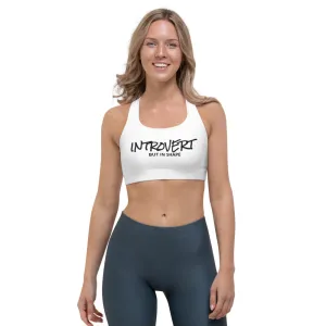 "but in shape" Sports bra