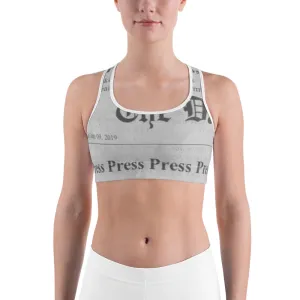 "Press Press Press Press Press" Cardi B inspired Sports bra