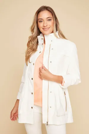Raincoat in Creme