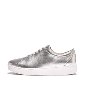 Rally Metallic Backtab Sneakers in Silver