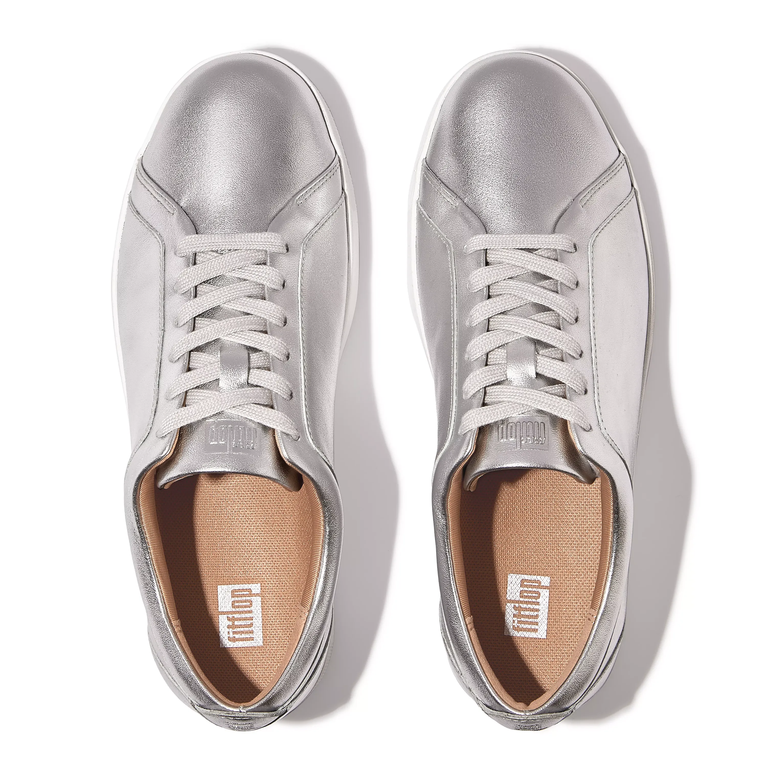 Rally Metallic Backtab Sneakers in Silver