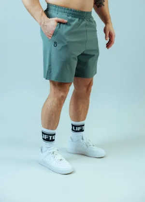 Raw Gym Shorts - Regular Cut | Grün