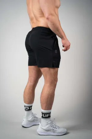 Raw Gym Shorts - Short Cut | Black