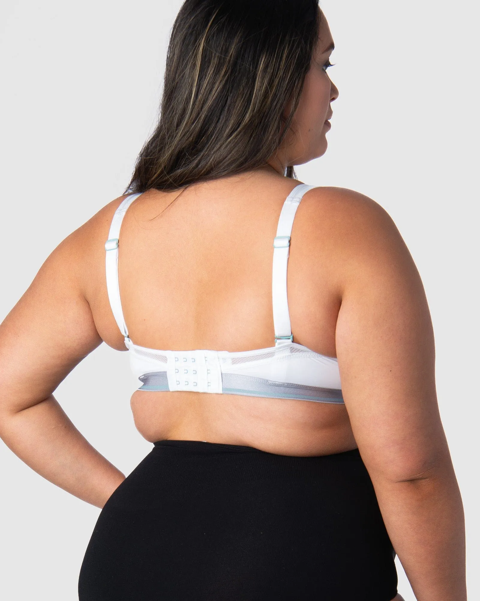 Reactivate Sports Nursing Bra - White