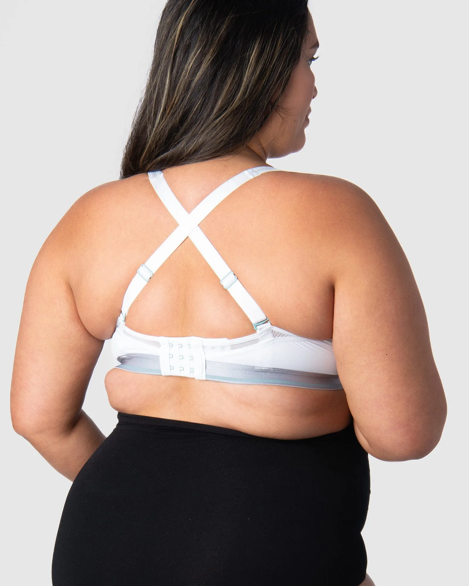 Reactivate Sports Nursing Bra - White