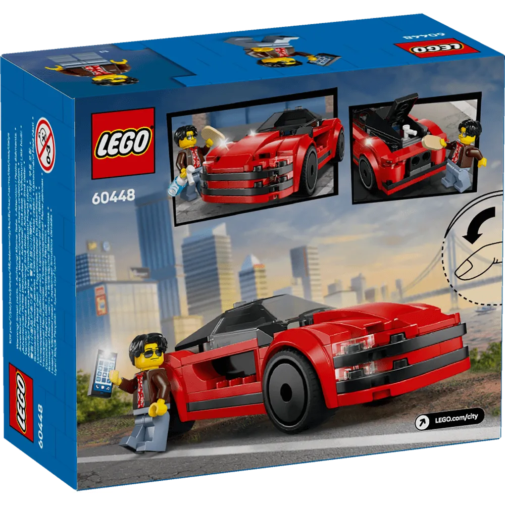 RED SPORTS CAR 60448