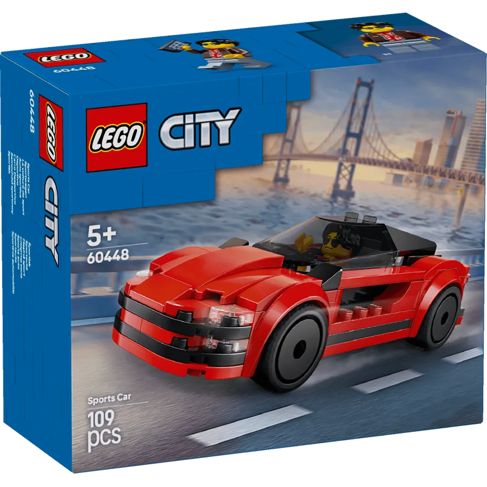 RED SPORTS CAR 60448