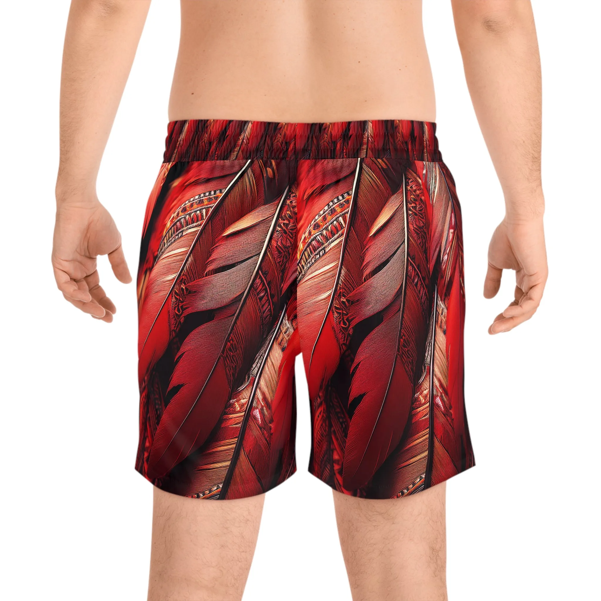 Red Tribal Multi-Sport Shorts