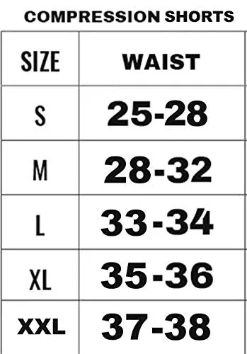 ReDesign Apparels Printed Compression Men's Nylon Shorts Tights Skins (Medium, Navy Blue)