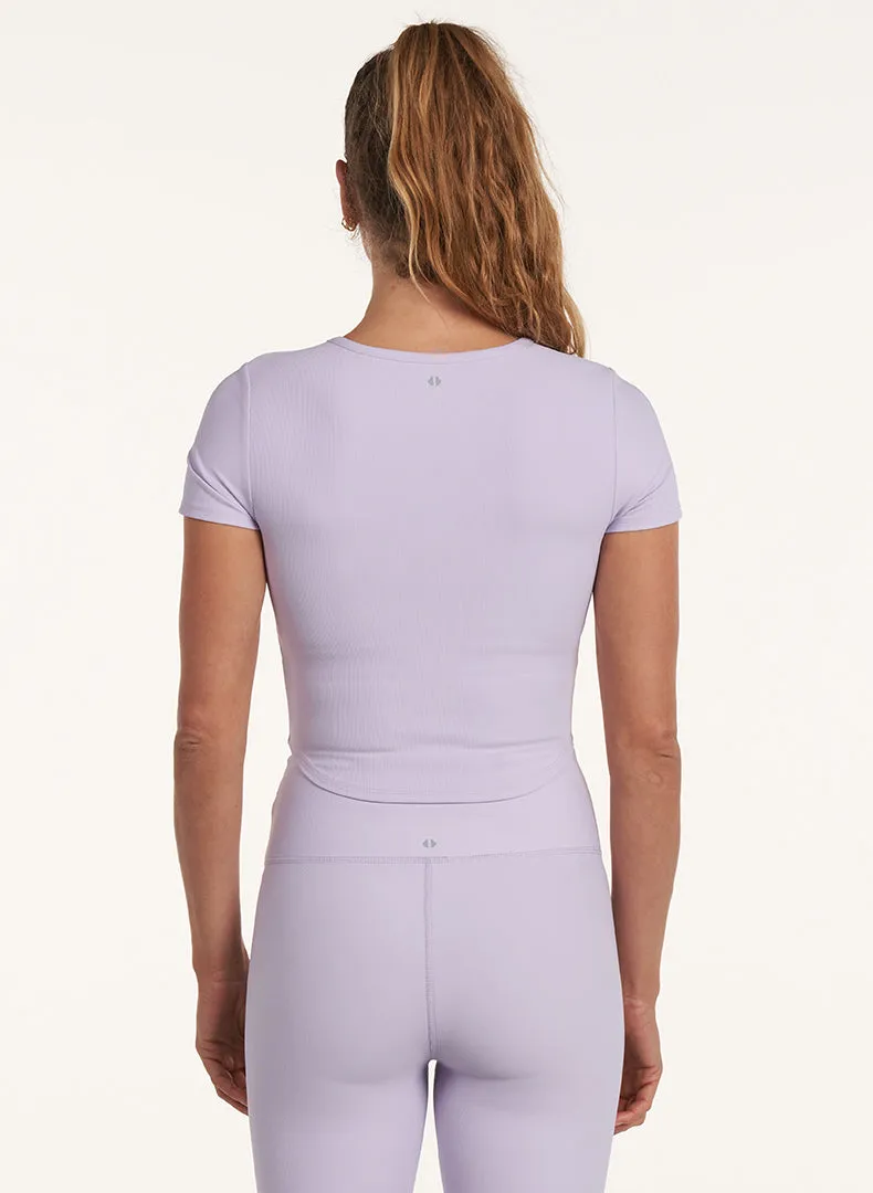 Refine Crew Neck Bra Top