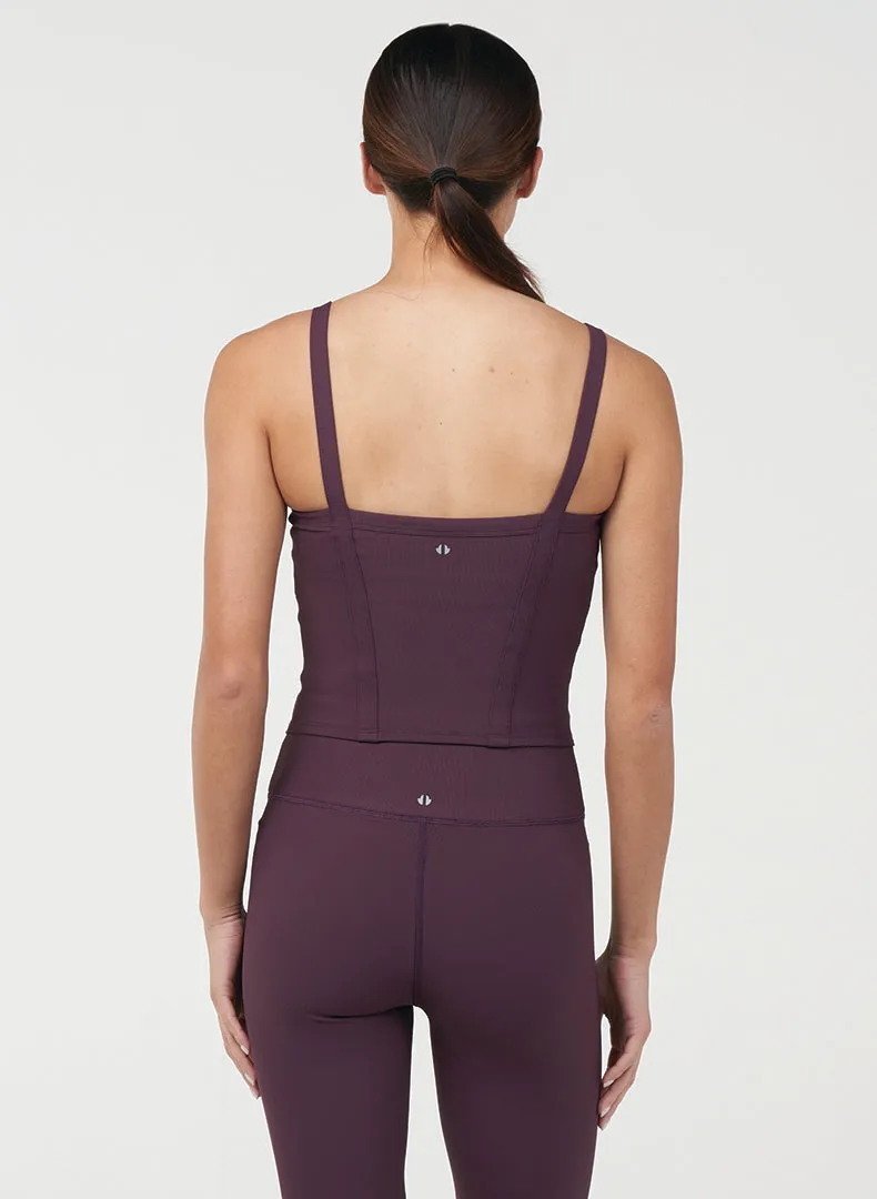 Refine Rib Bra Tank