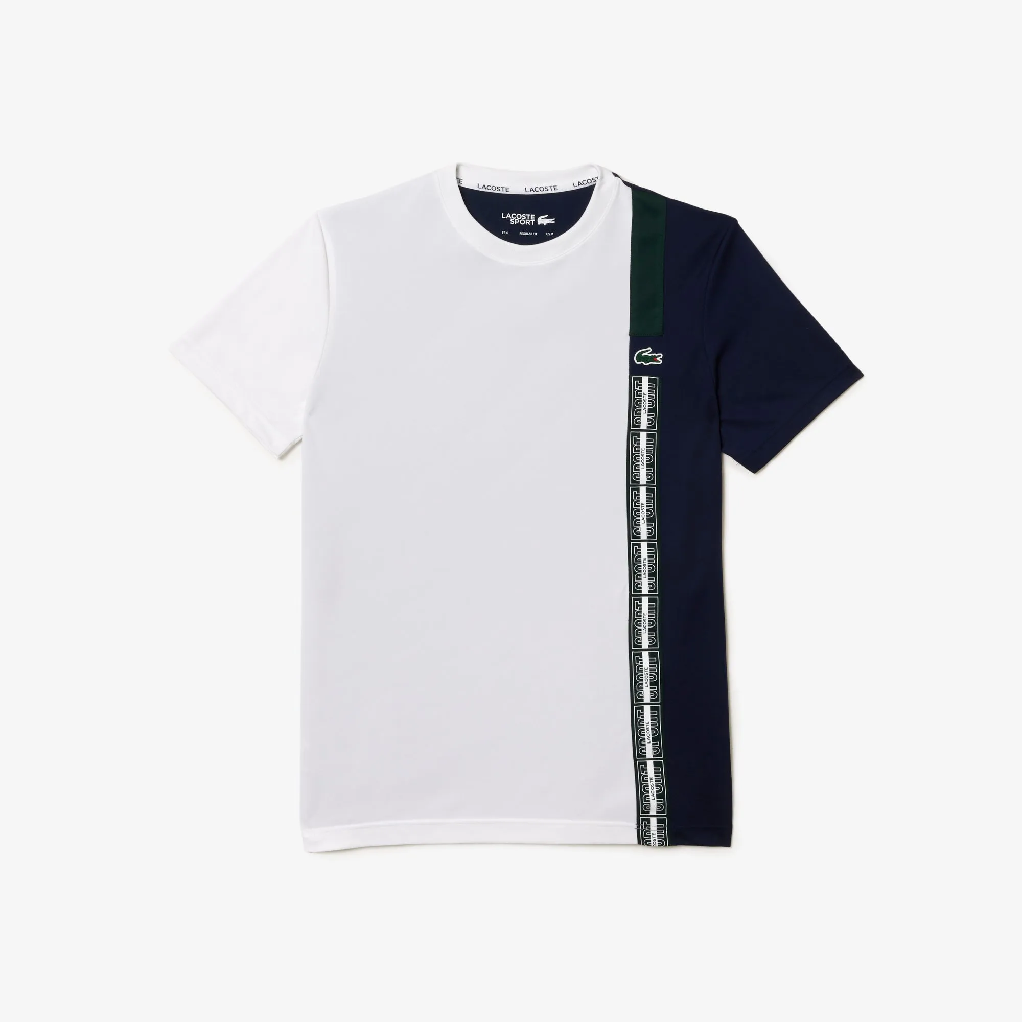 Regular Fit Recycled Fabric Tennis T-shirt