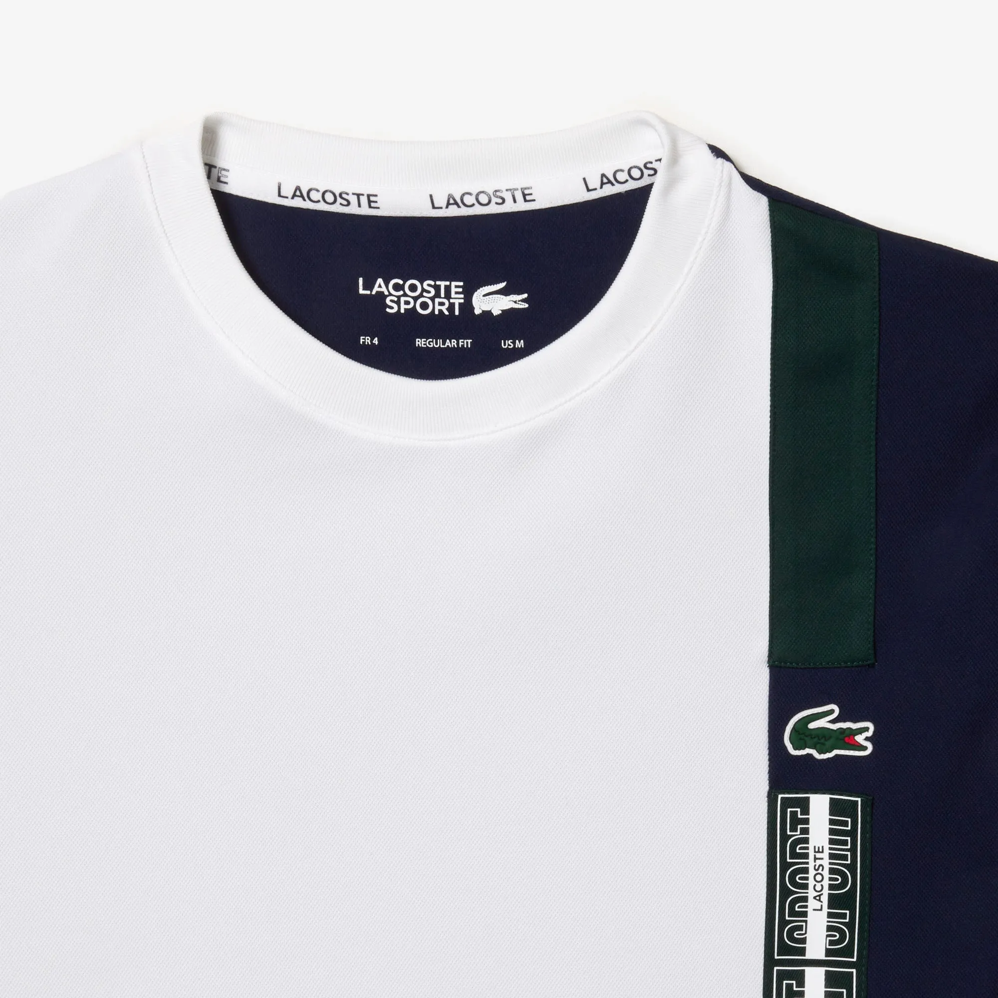 Regular Fit Recycled Fabric Tennis T-shirt
