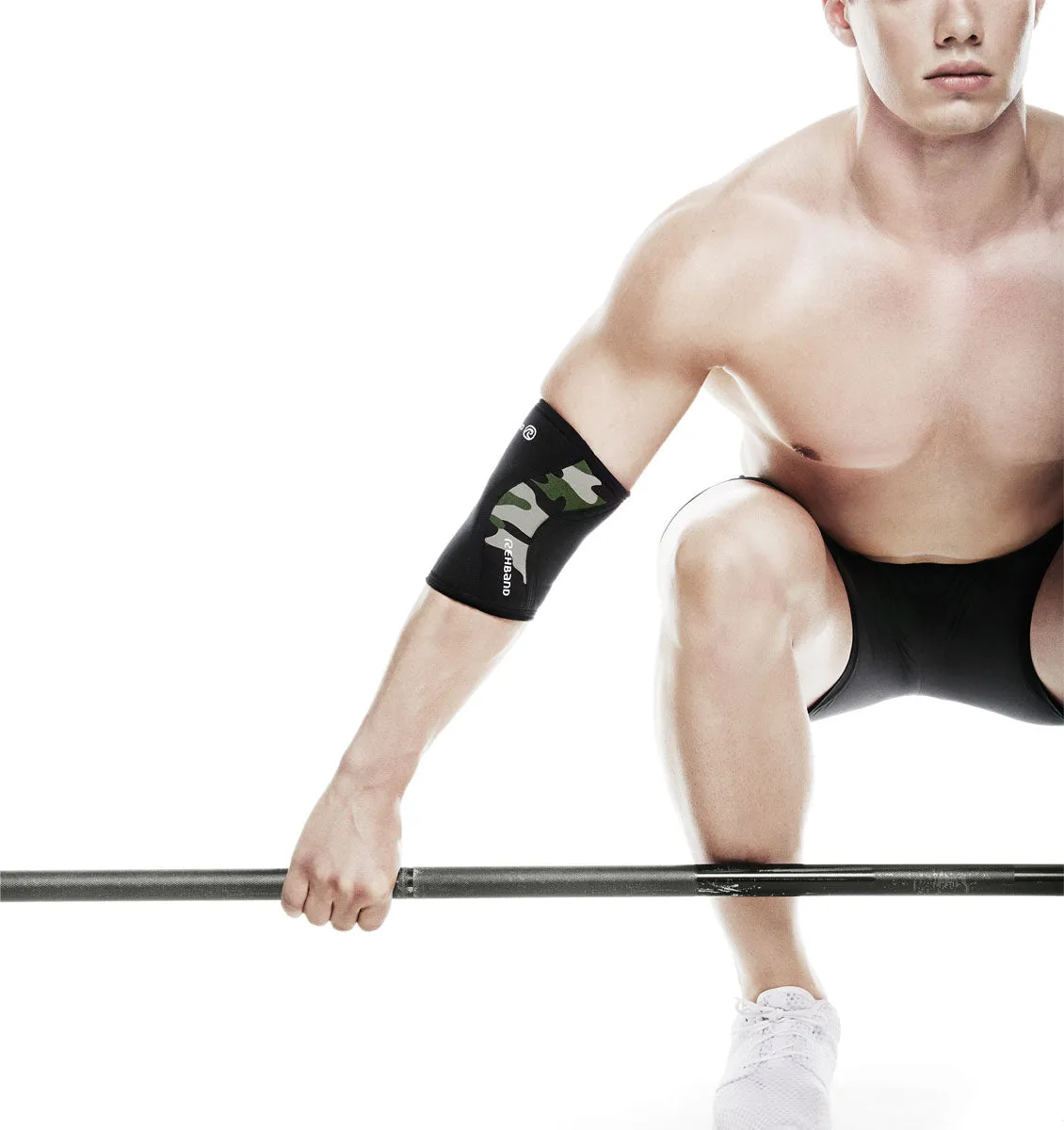 Rehband RX Elbow Sleeve - 5mm - Camo