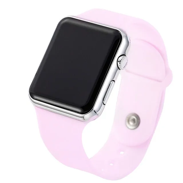 relogio feminino Women LED Digital Sports Watches Unisex Men Casual Silicone Wrist Watches Clock reloj mujer bayan kol saati