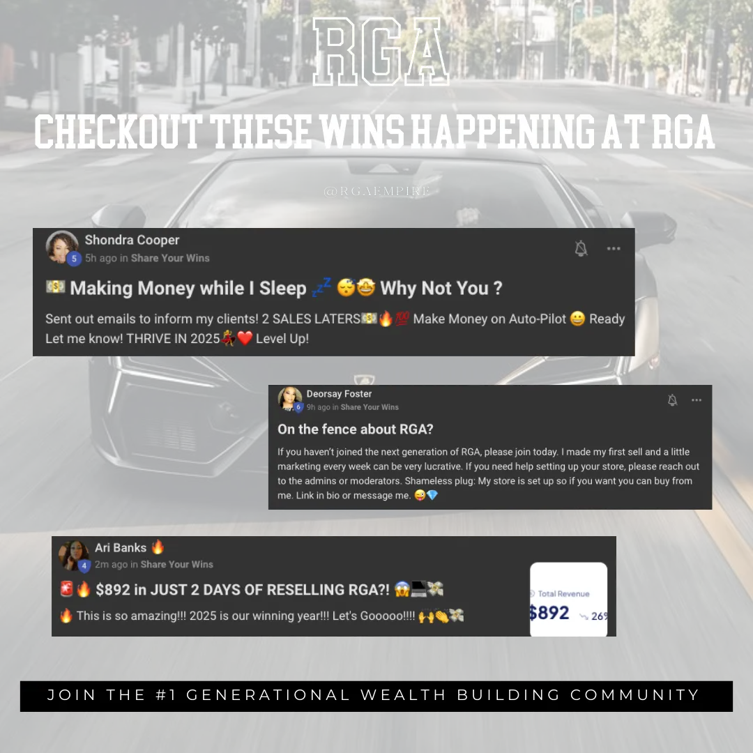 RGA Rich Girls Academy Course  MRR Resell Rights Community Support Digital Marketing