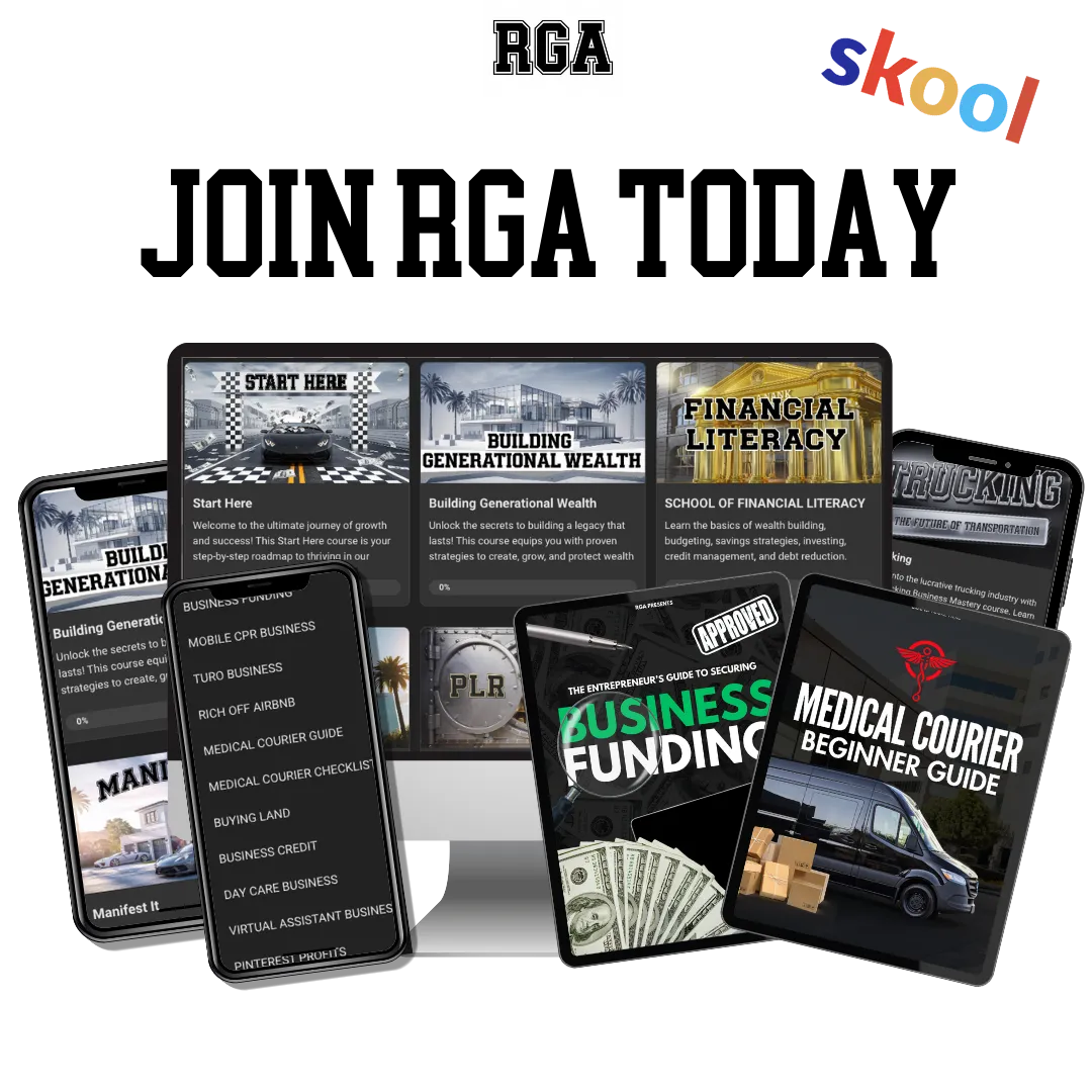 RGA Rich Girls Academy Course  MRR Resell Rights Community Support Digital Marketing