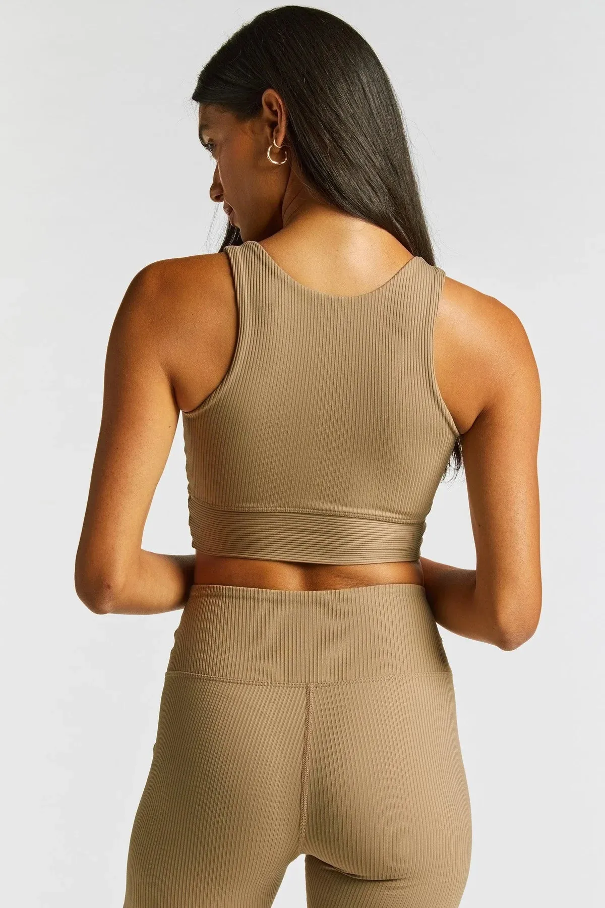Ribbed Gym Bra