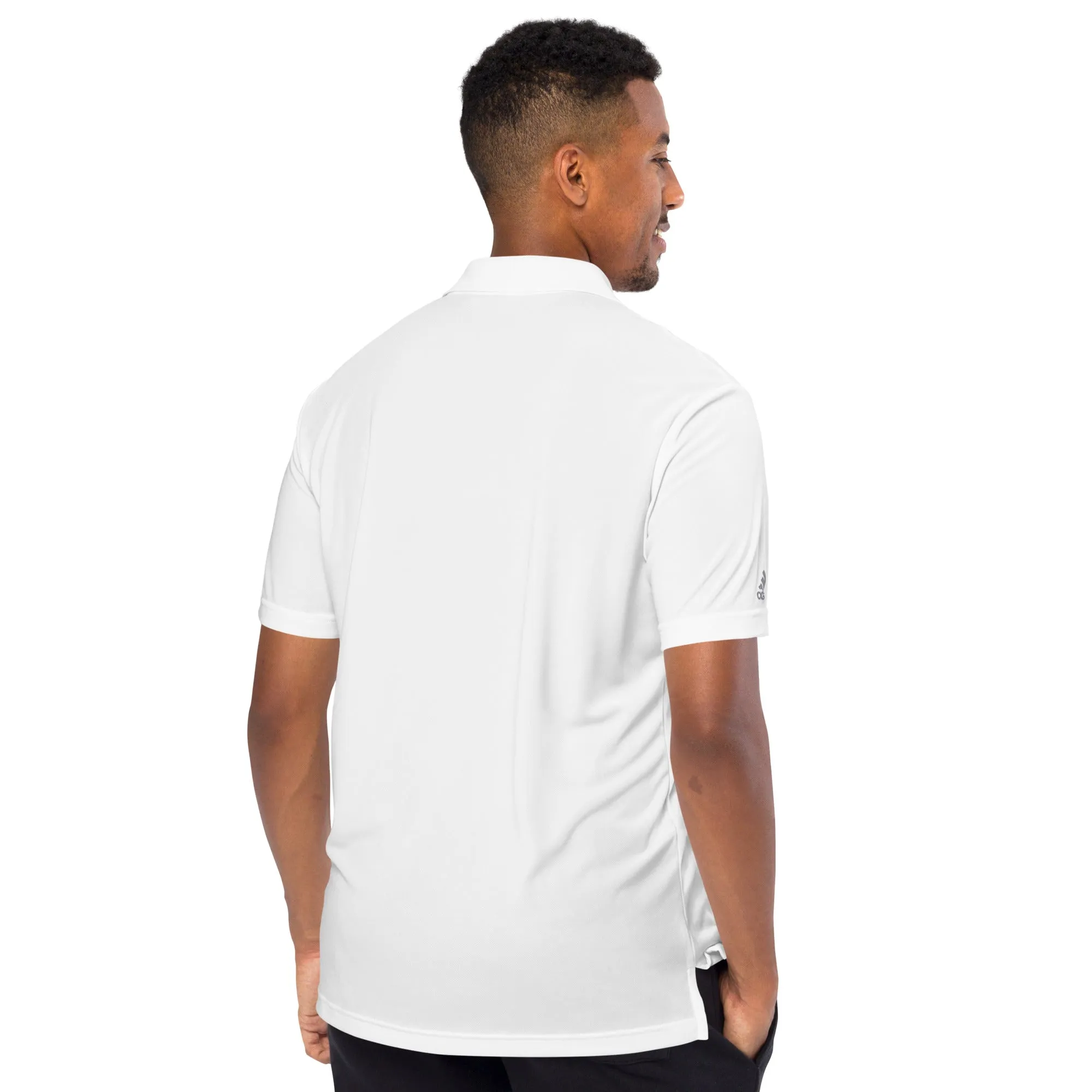 River Rat Hockey adidas performance polo shirt