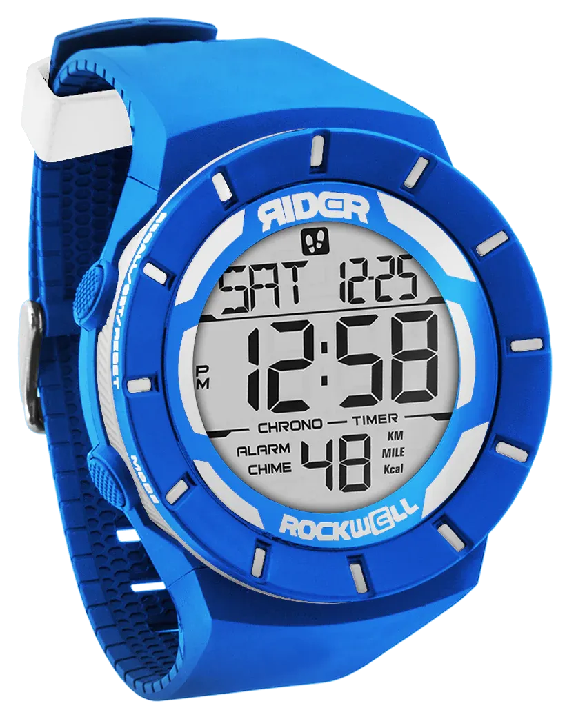 ROCKWELL THE COLISEUM FIT WATCH BLUE / WHITE