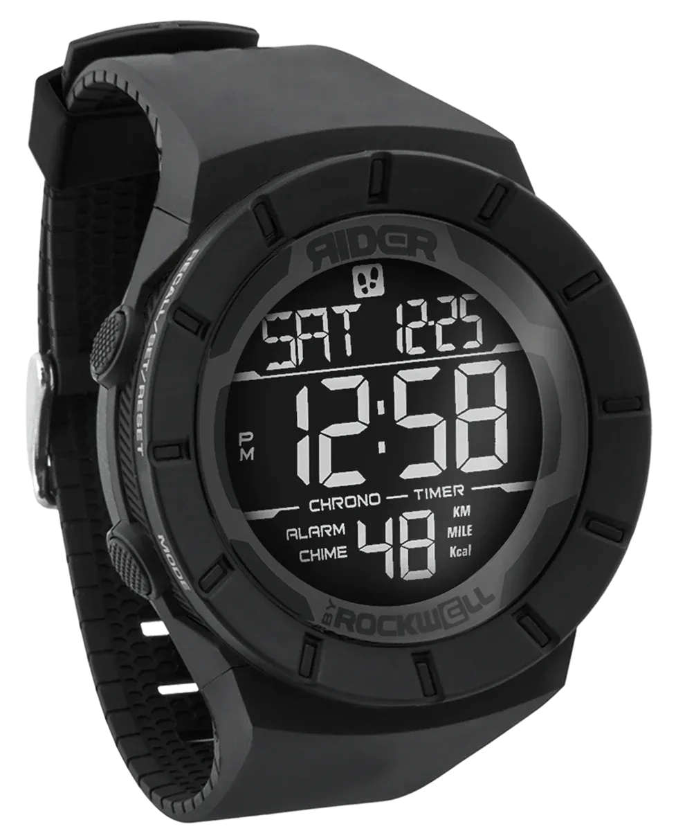 ROCKWELL THE COLISEUM FIT WATCH PHANTOM BLACK