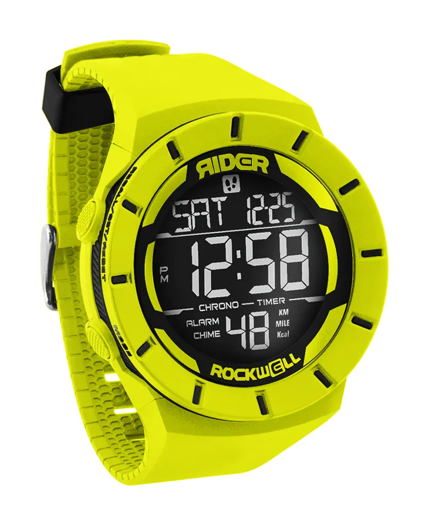 ROCKWELL THE COLISEUM FIT WATCH YELLOW
