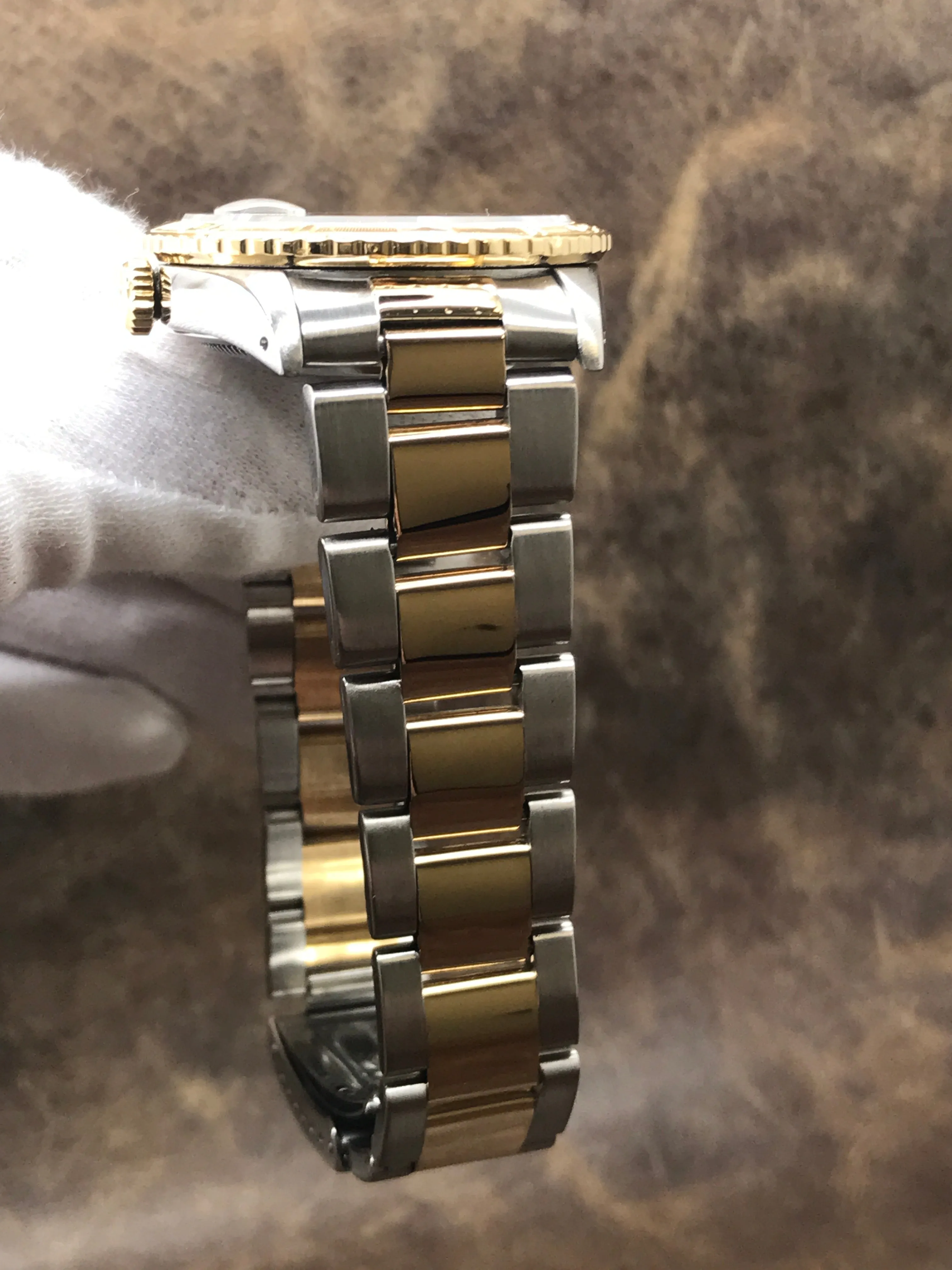 Rolex Datejust Turn-o-graph 16263 Black Dial Automatic Watch