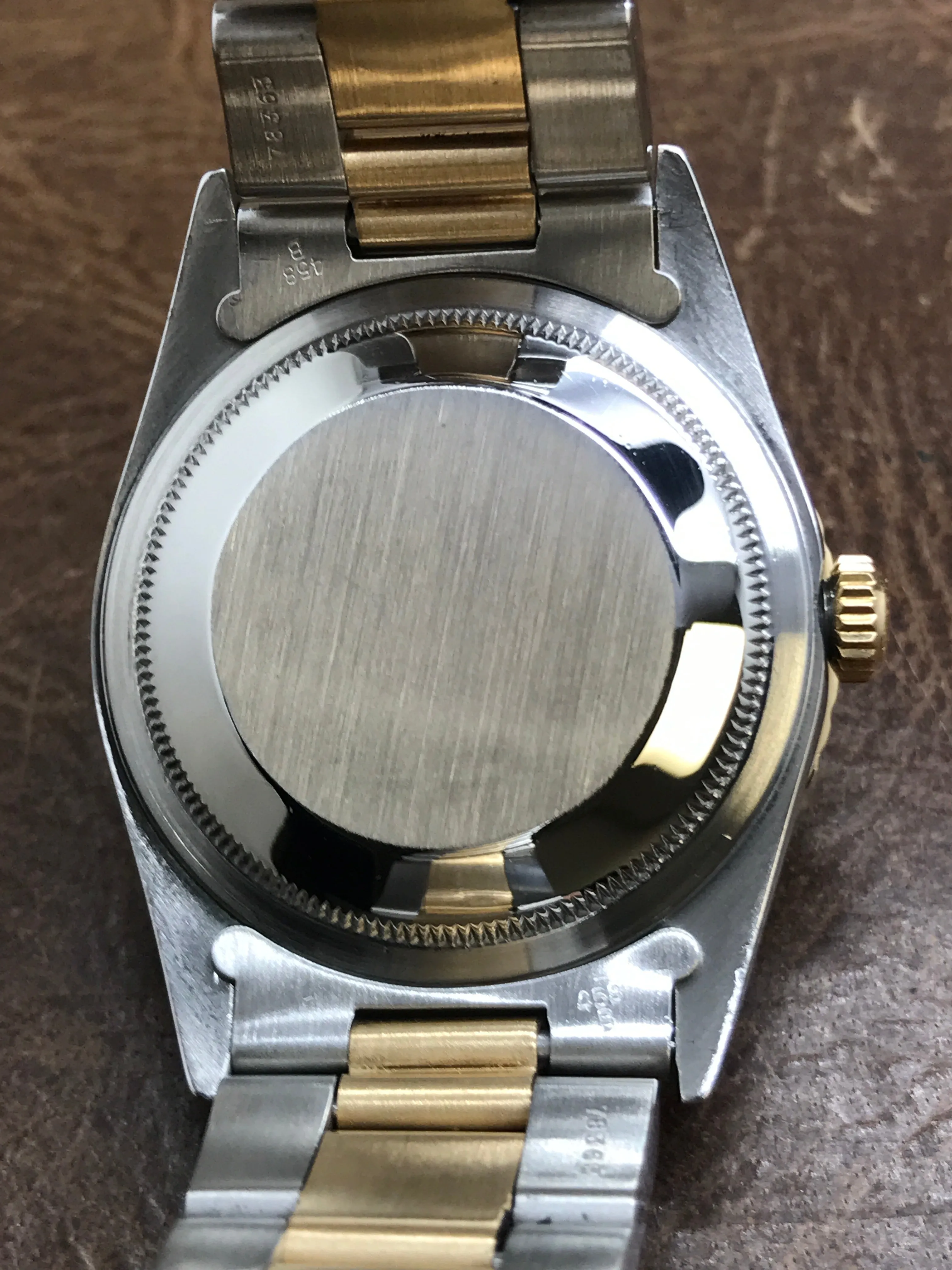 Rolex Datejust Turn-o-graph 16263 Black Dial Automatic Watch