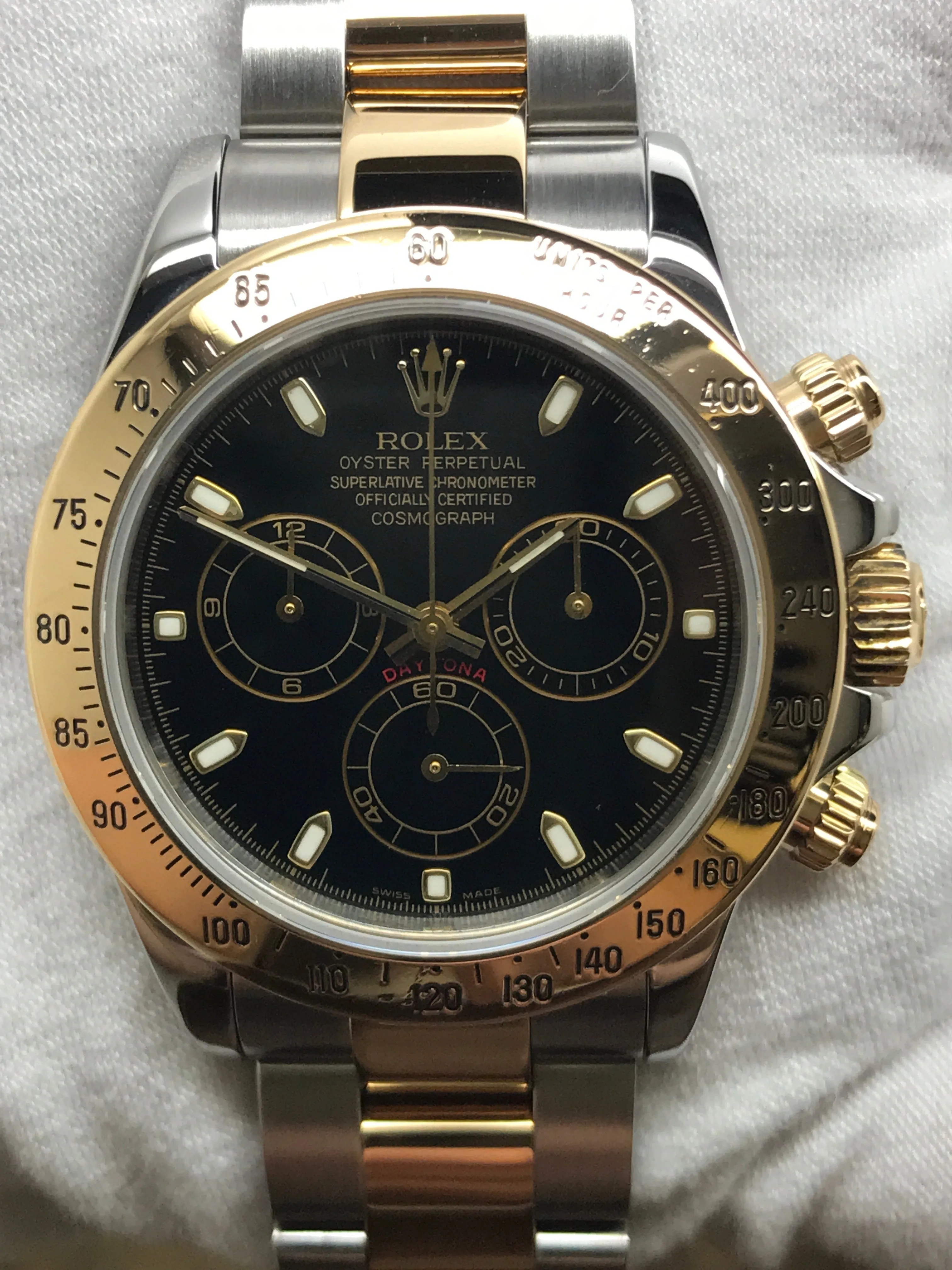 Rolex Daytona 116523 Black Dial Automatic Men's Watch