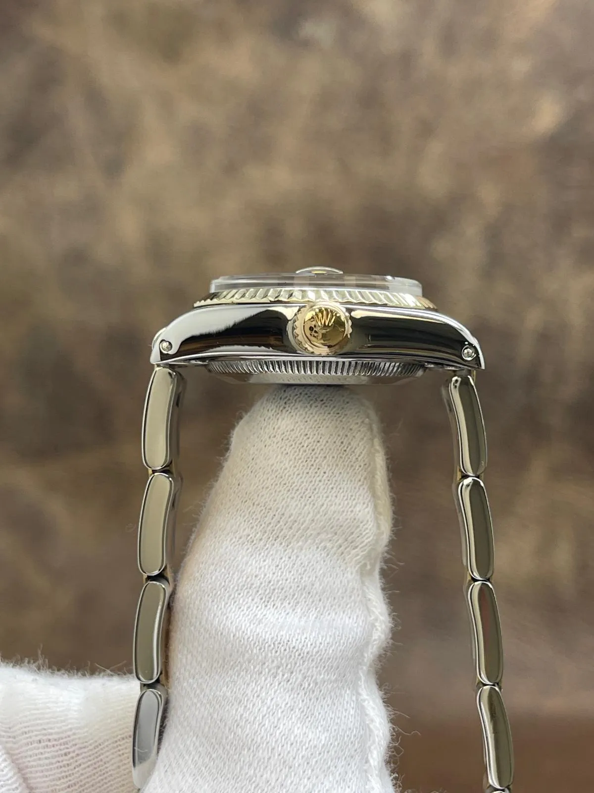Rolex Oyster Perpetual 26mm 6919 White Dial Automatic Women's Watch