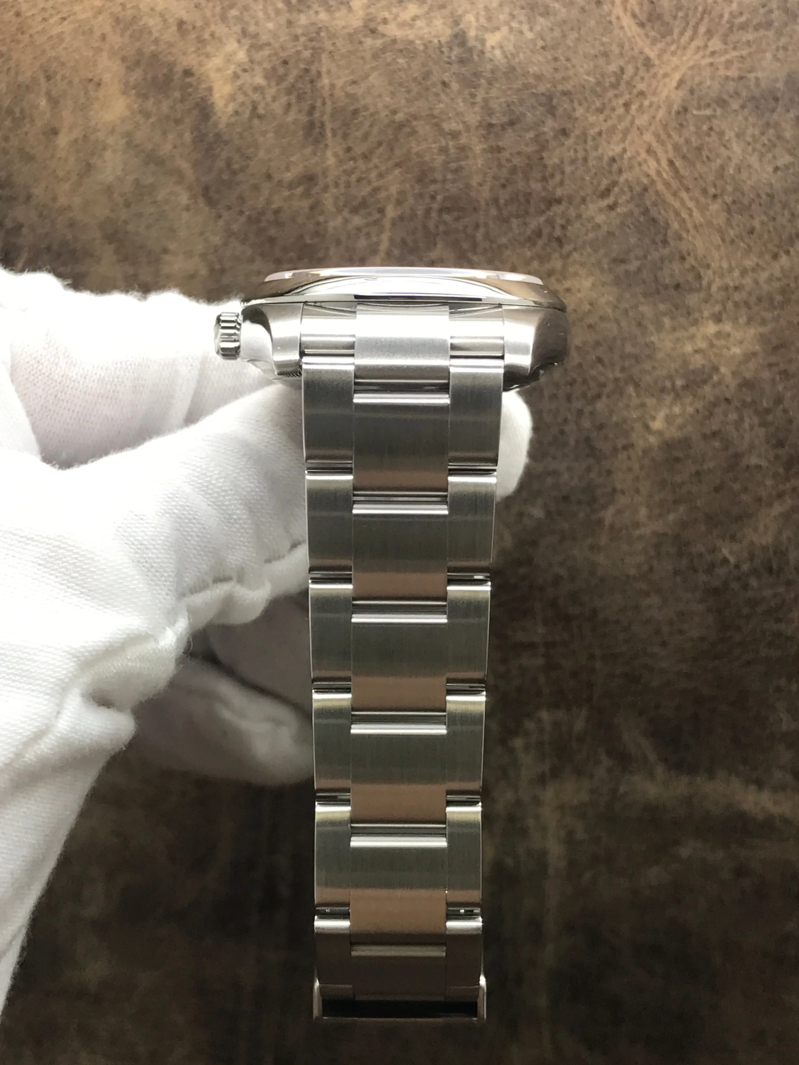 Rolex Oyster Perpetual 34mm 114200 Blue Dial Automatic Watch