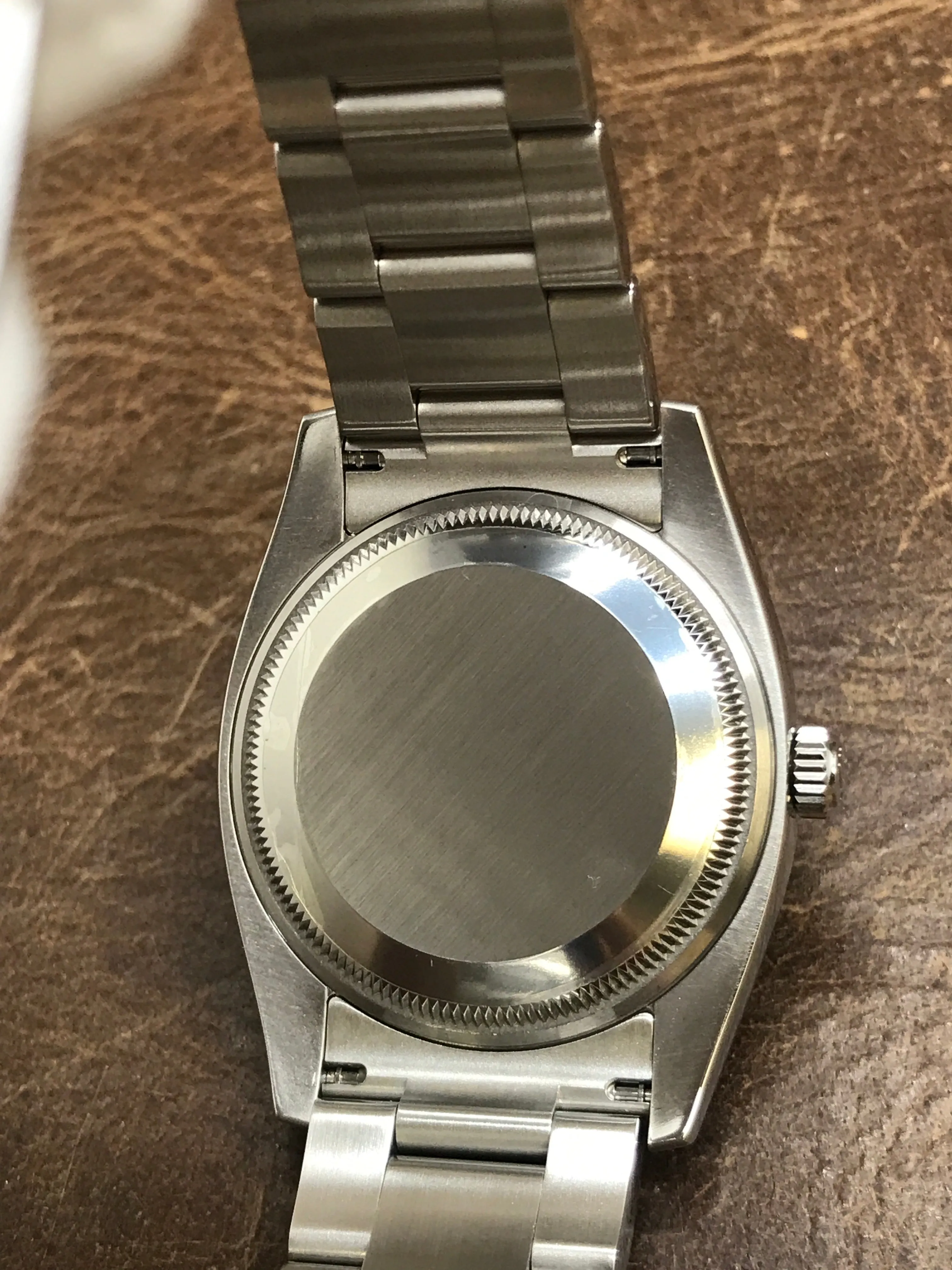 Rolex Oyster Perpetual 34mm 114200 Blue Dial Automatic Watch