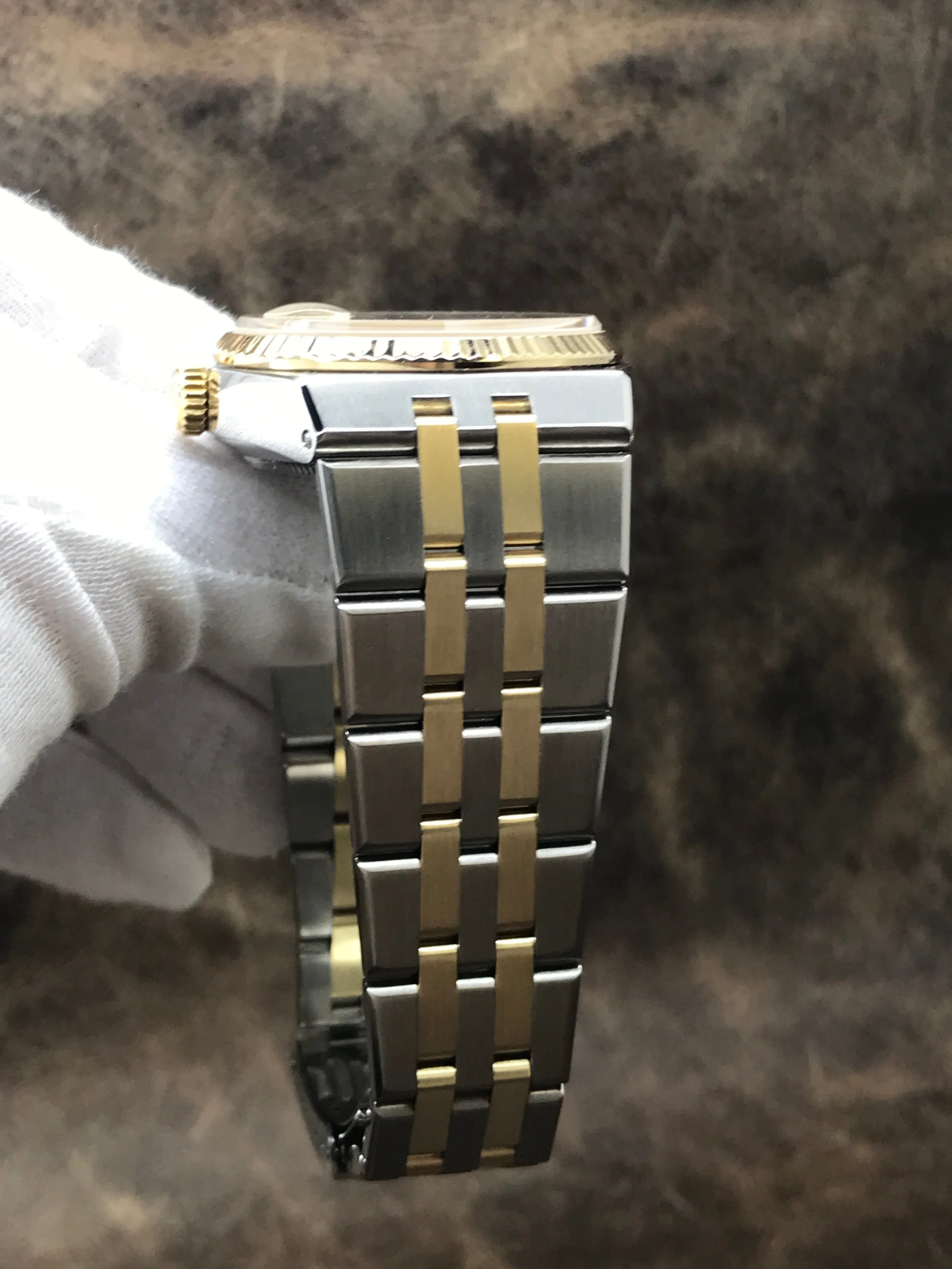 Rolex Oysterquartz 17013 Champagne Dial Quartz Watch