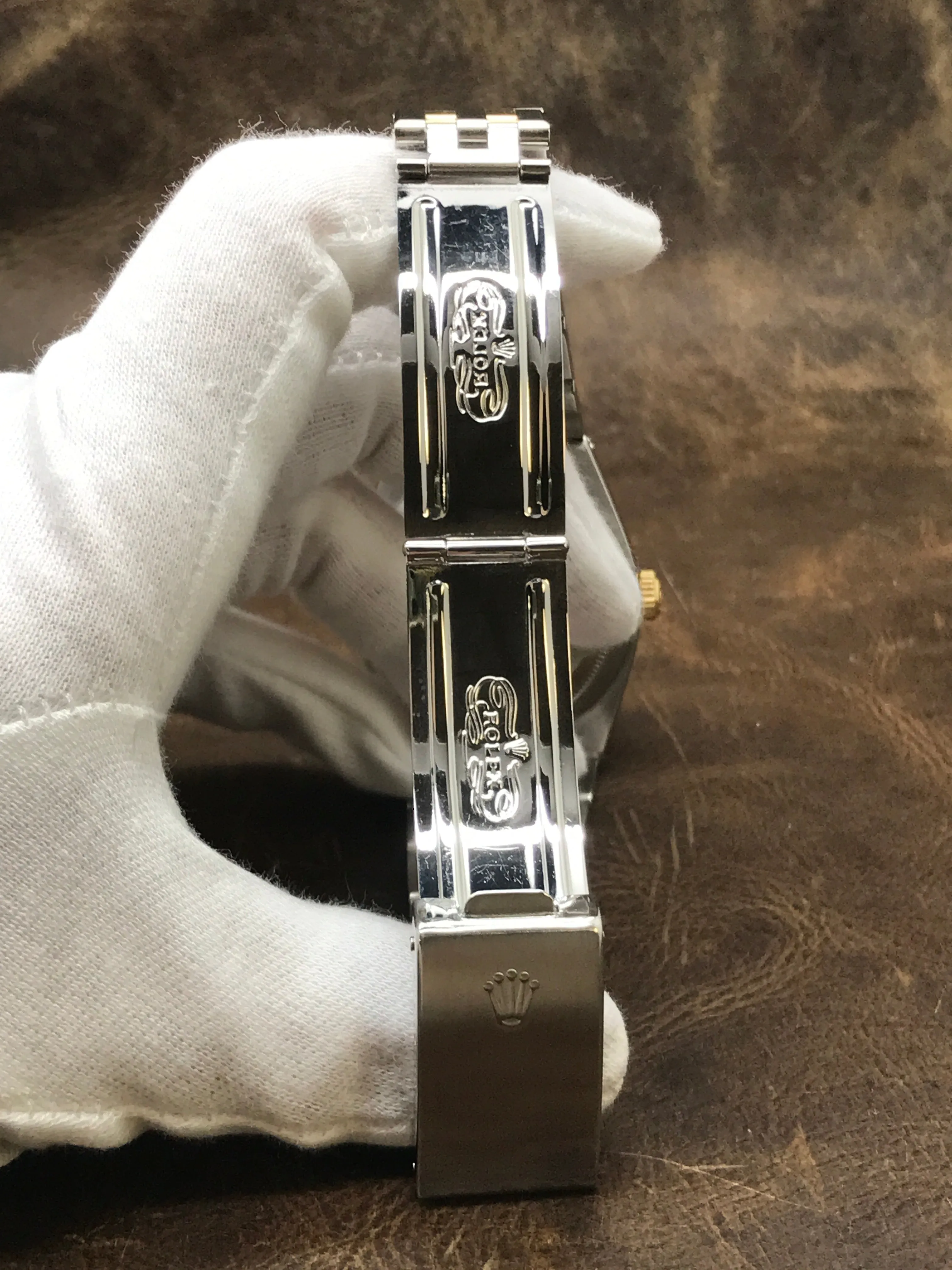 Rolex Oysterquartz 17013 Champagne Dial Quartz Watch