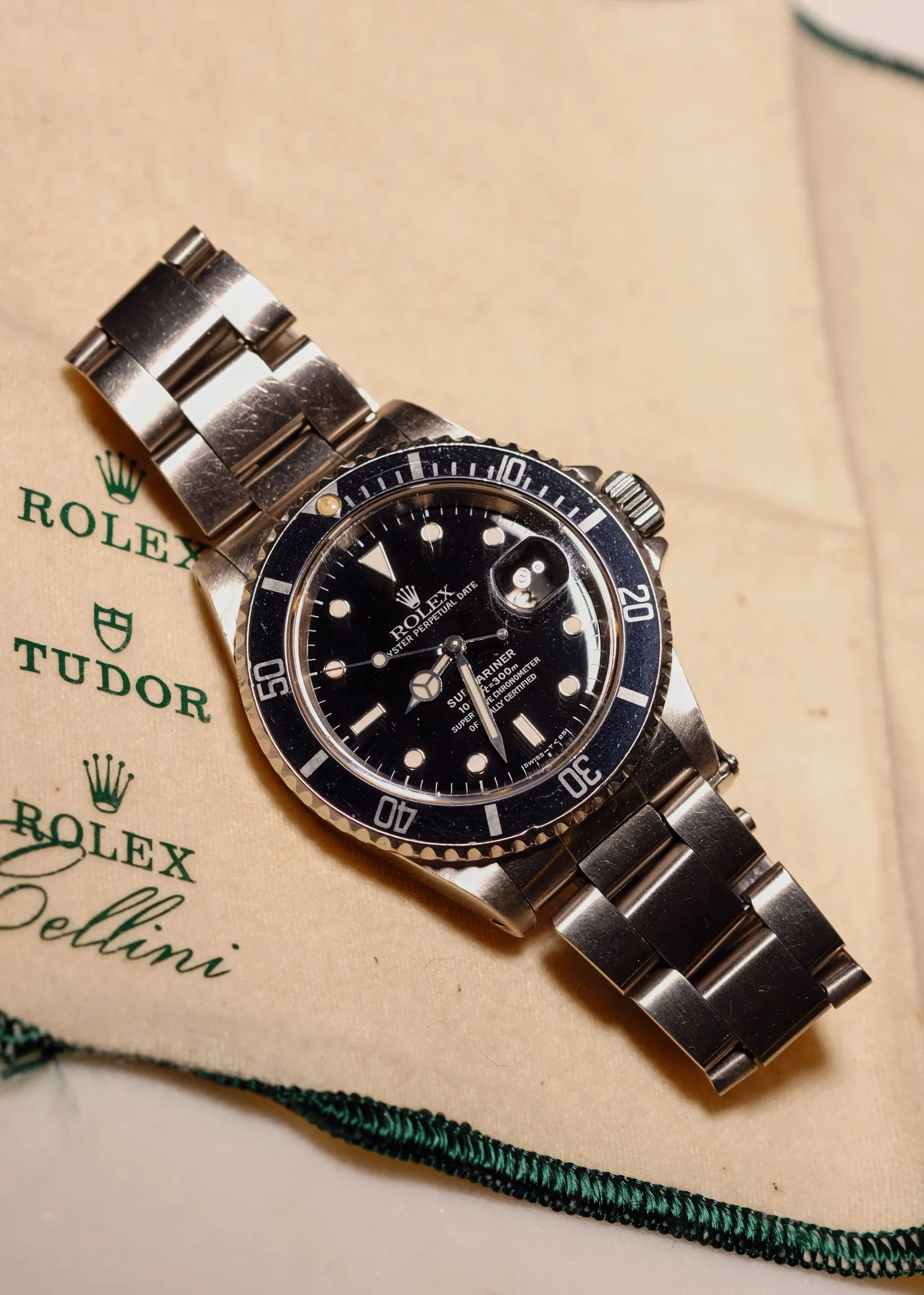 Rolex Submariner 16610 With Navy Insert w/Box & Manuals - 1996