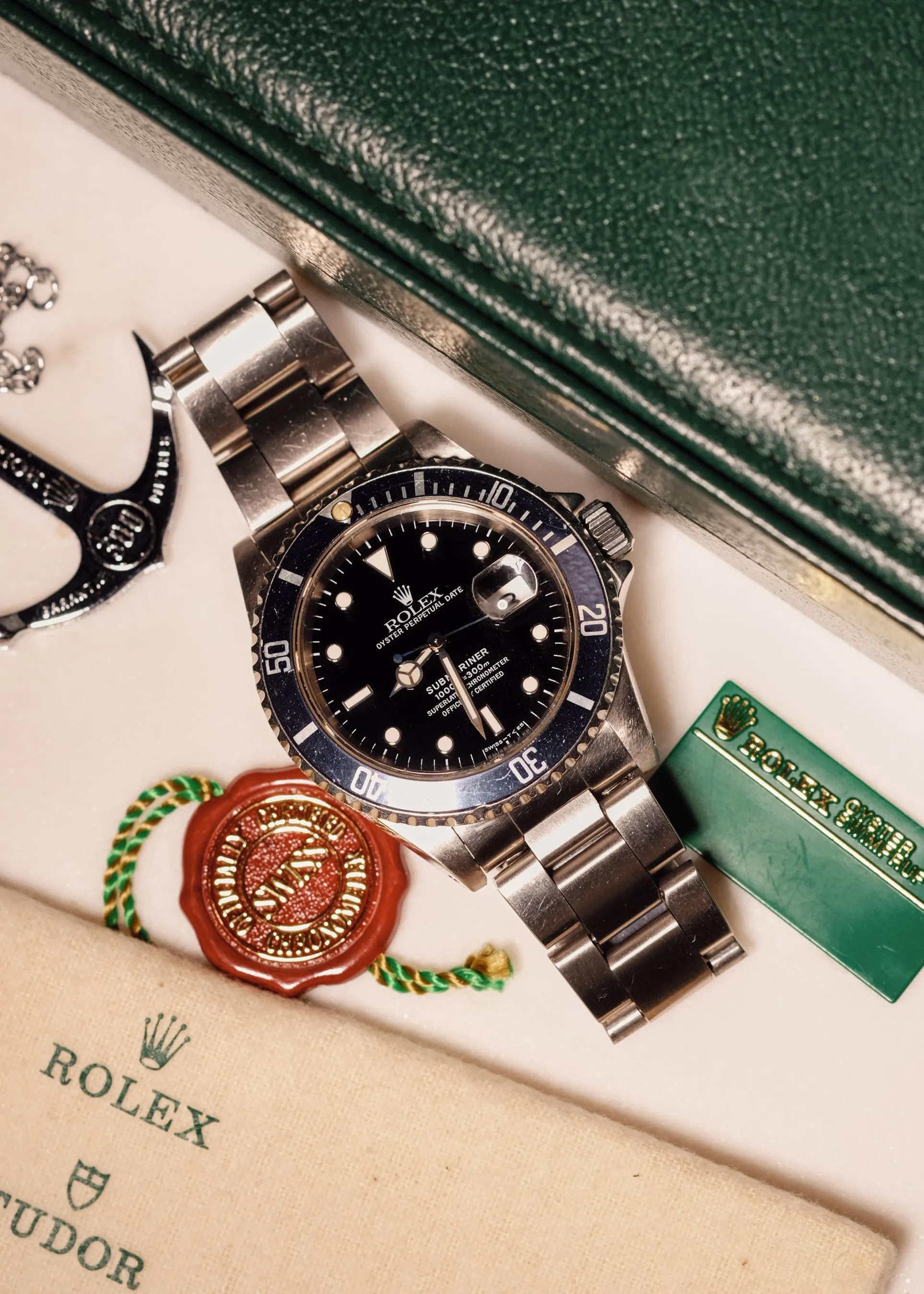 Rolex Submariner 16610 With Navy Insert w/Box & Manuals - 1996