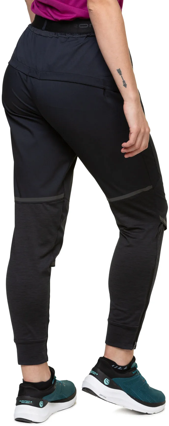Ronhill Tech Flex Womens Running Track Pants - Black