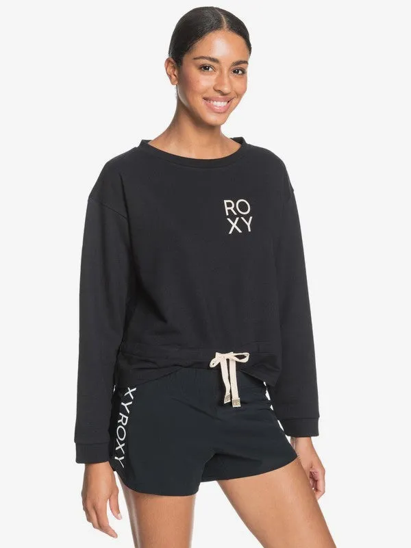 Roxy Womens Sunshine On My Face Workout Shorts