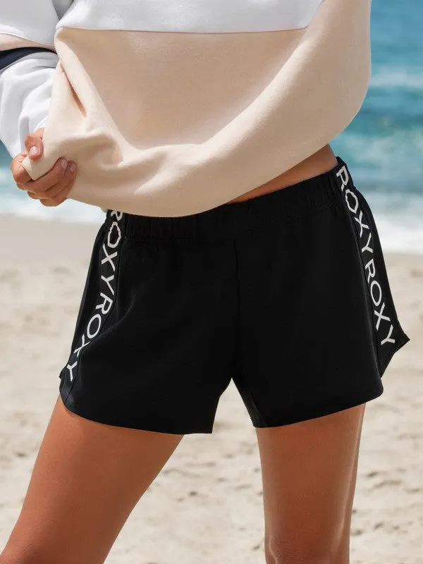 Roxy Womens Sunshine On My Face Workout Shorts