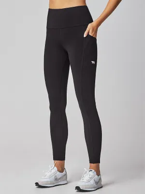 RUNNING BARE POWER MOVES POCKET LEGGINGS BLACK 28"
