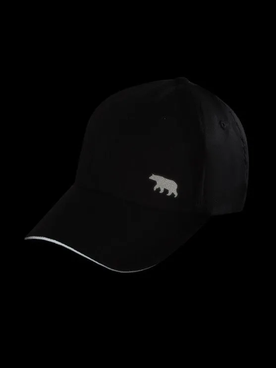 Running Bare Ready. Set. Reflect Running Cap - Black